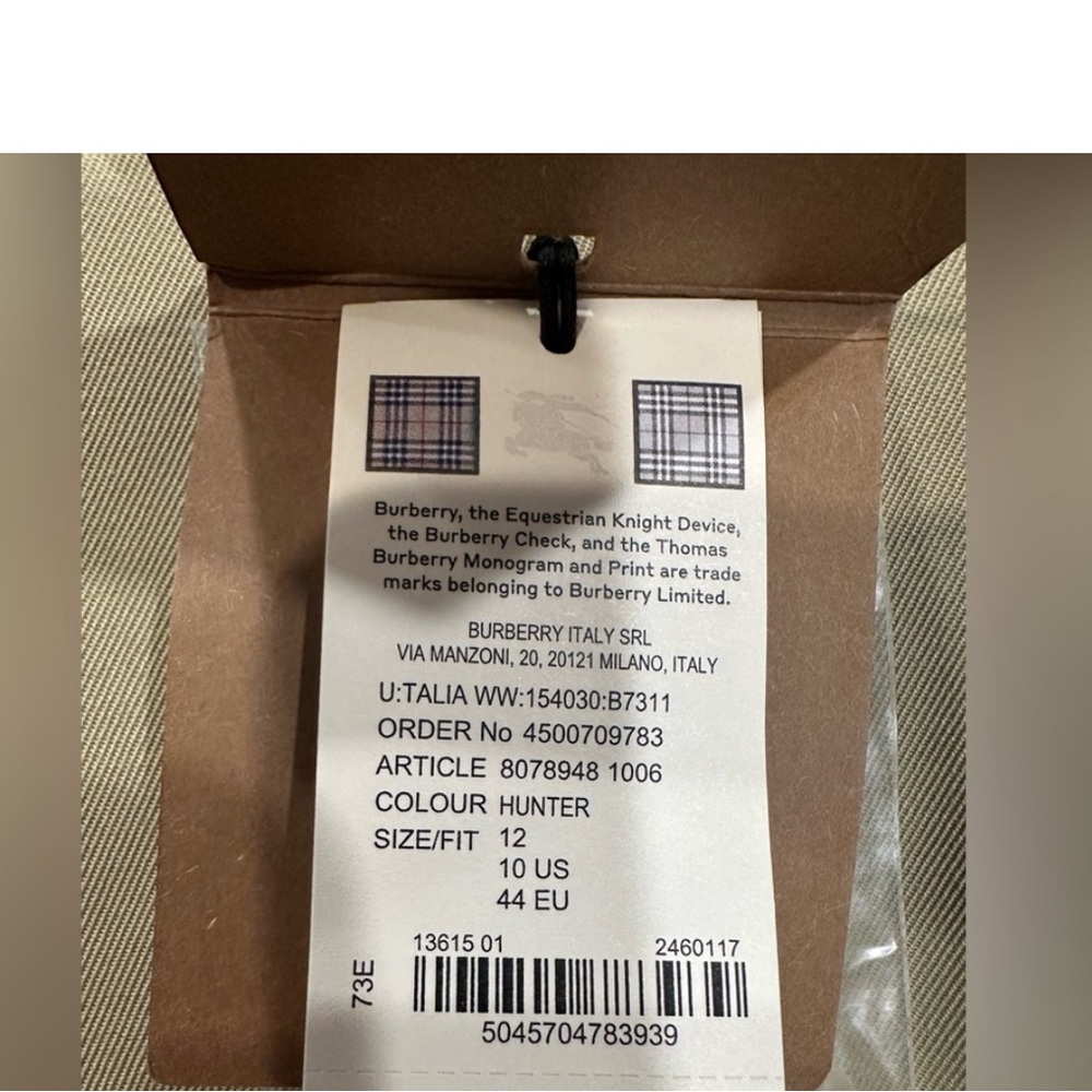 Burberry uniform Light Sage called Hunter green by Burberry A-Line Skirt size 10 - Picture 14 of 16